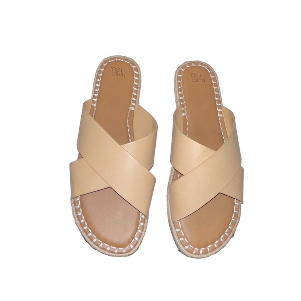 New sandals tan color